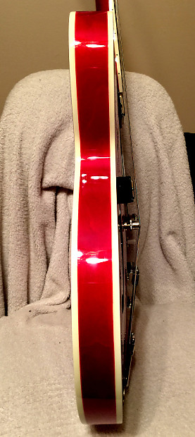 2009 Epiphone Riviera Limited Edition Custom shop Red | Reverb