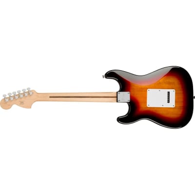 Squier Affinity Series Stratocaster Electric Guitar, Laurel Fingerboard, 3-Color Sunburst image 3