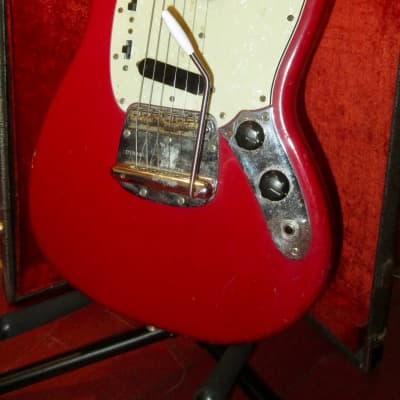 1968 Fender Mustang Red w/ Original Hard Case image 1