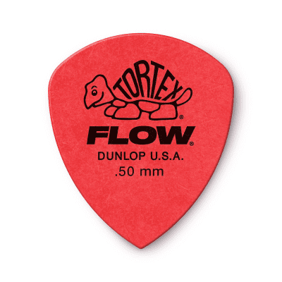 Dunlop 558P50 Tortex Flow Standard .50mm Guitar Picks (12-Pack)
