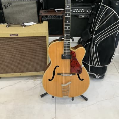 Hoyer Jazz model cutaway 1950’s - Natural for sale