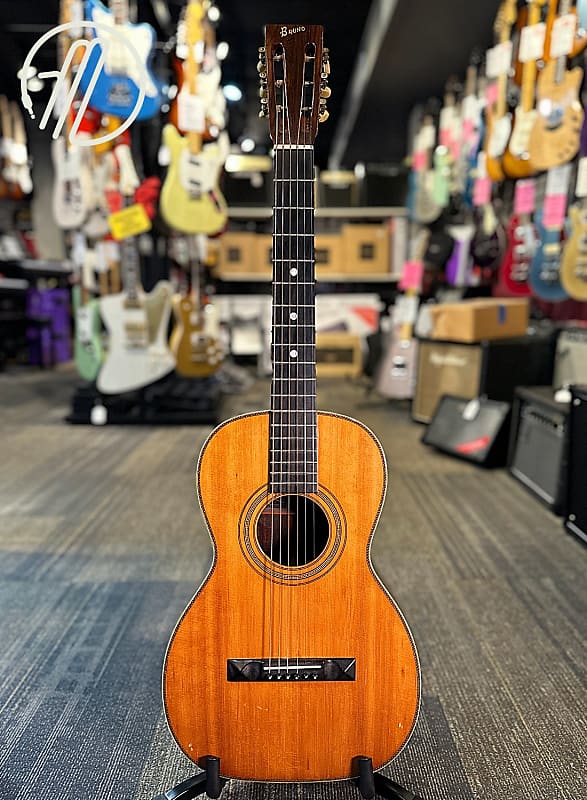 C. Bruno and Son Late 1800's Parlor Guitar Professionally Reverb