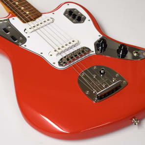 Fender Classic '60s Jaguar Lacquer Fiesta Red | Reverb