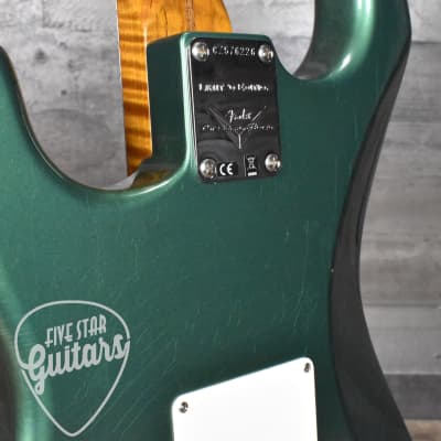 Fender Custom Shop '58 Stratocaster - Aged Sherwood Green Metallic with Hard Shell Case image 16