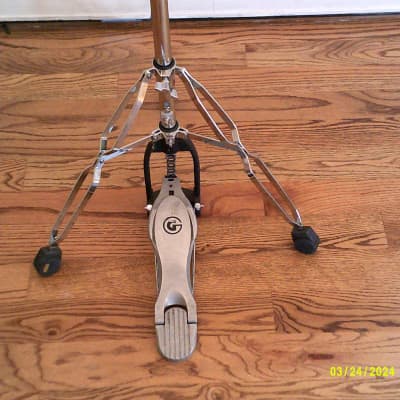 Gibraltar Heavy Duty Double Braced Hi Hat Stand, Swivel Foot Pedal - Clean! image 2