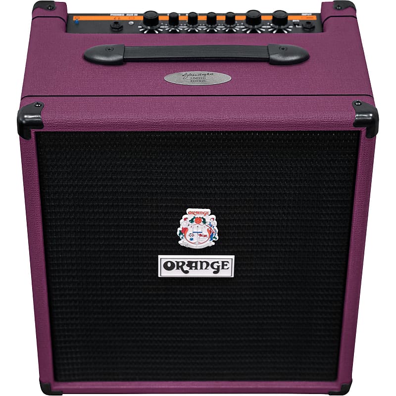 Orange Amplifiers Crush Bass 50 Glenn Hughes Limited Edition - Deep Purple Vinyl image 1