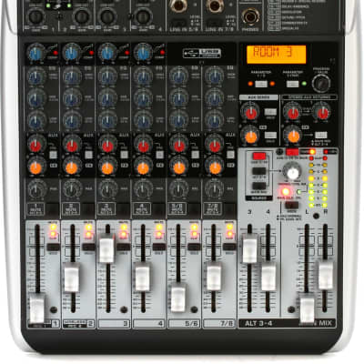 Behringer Xenyx QX1204USB 12-Input Mixer with USB Interface 