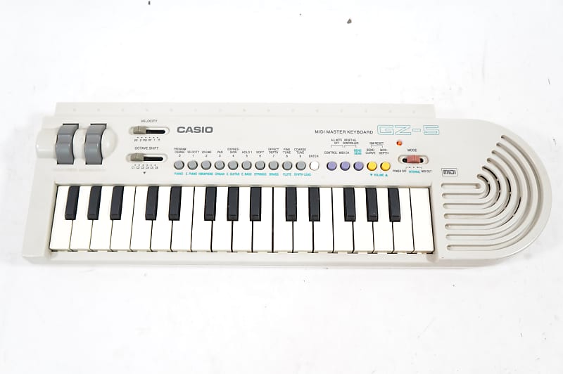 CASIO GZ-5 37 MINI MIDI SOUND KEYBORD Sound Module Build-in Speaker