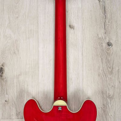 Eastman Guitars T486 Electric Guitar, Red, Ebony Fingerboard image 5
