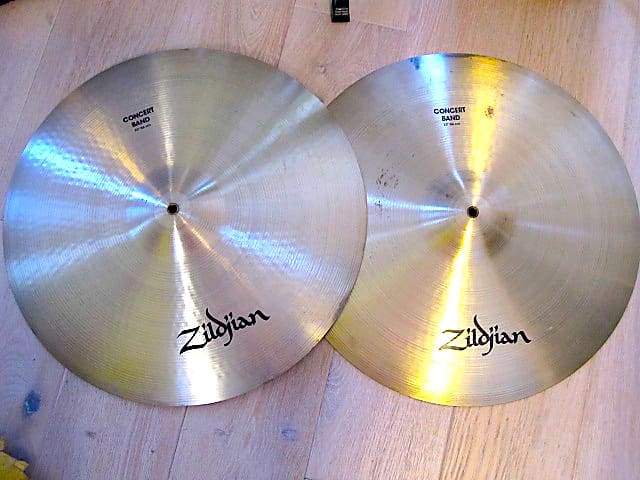 Zildjian 22" Avedis Concert Band Orchestral Cymbals Pair image 1
