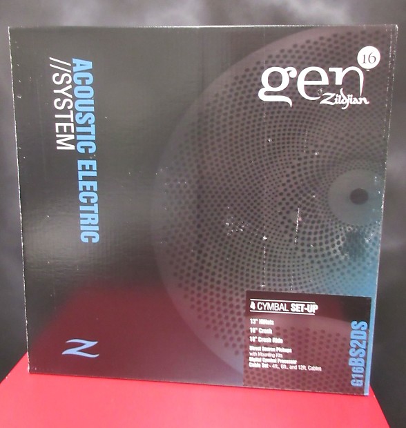 Zildjian GEN16 Acoustic-Electric Cymbal Pack image 1