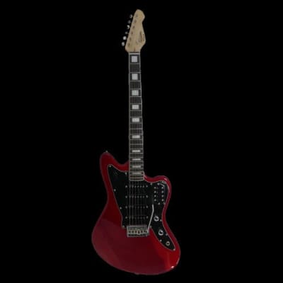 Revelation RJT-60Q Candy Apple Red Electric Guitar image 1