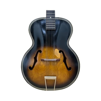 1950’s Harmony Archtone H1215 USA Made Acoustic Guitar - Tobacco Burst image 1