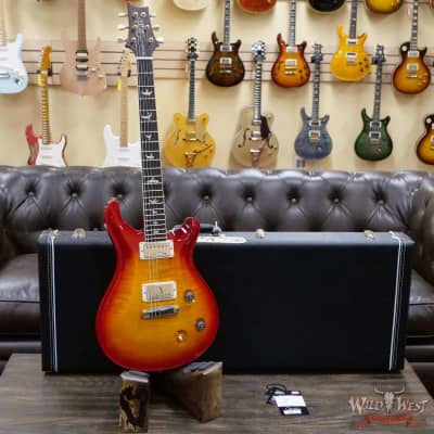 Paul Reed Smith PRS Core McCarty Flame 10 Top East Indian Rosewood Fingerboard Cherry Sunburst image 5