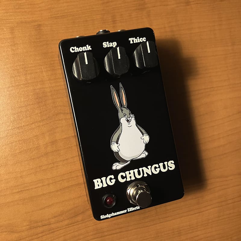 Big Chungus Overdrive & Distortion Pedal Black Reverb