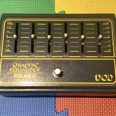 DOD Graphic Equalizer 660 Mid 80s - Gray bud box image 2