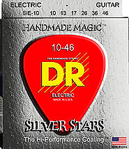 DR 12-52 Strings Silver Stars Electric Guitar Strings image 1