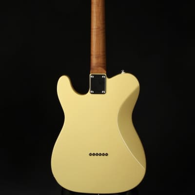Suhr Eddie's Guitars Exclusive Roasted Classic T Paulownia - Vintage Yellow image 4