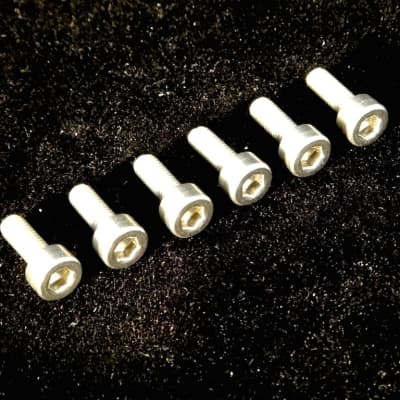 FU-Tone Floyd Stainless Saddle Mounting Screws Set of 6 for sale
