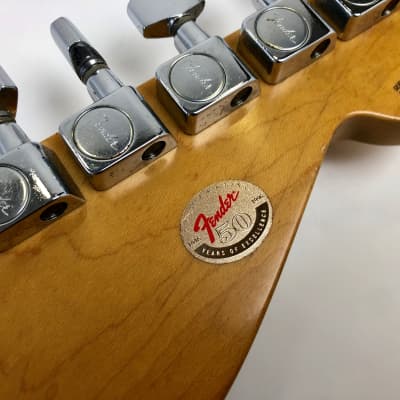Fender Stratocaster American Standard LH Gaucher Lefty 50th Anniversary 1996 Sunburst image 15