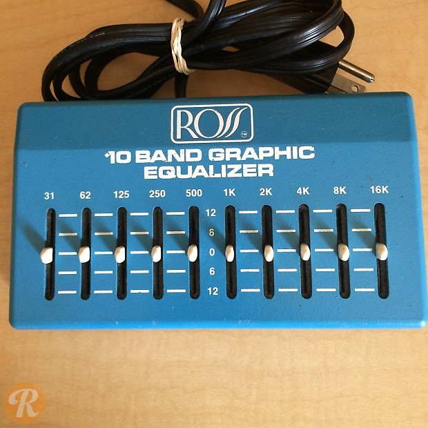 Ross 10 Band Graphic Equalizer image 1