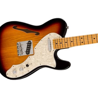 Fender Vintera II 60s Telecaster Thinline - 3-Color Sunburst w/ Maple FB image 5