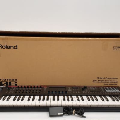 Roland FANTOM-06 61-Key Workstation Keyboard 2022 - Present - Black