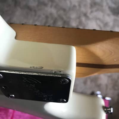 1987-88 Fender American Standard Stratocaster Vintage White w/hard case + extras image 11