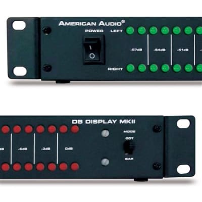 American Audio DB Display MKII Rackmountable DB Display Effect Light image 4