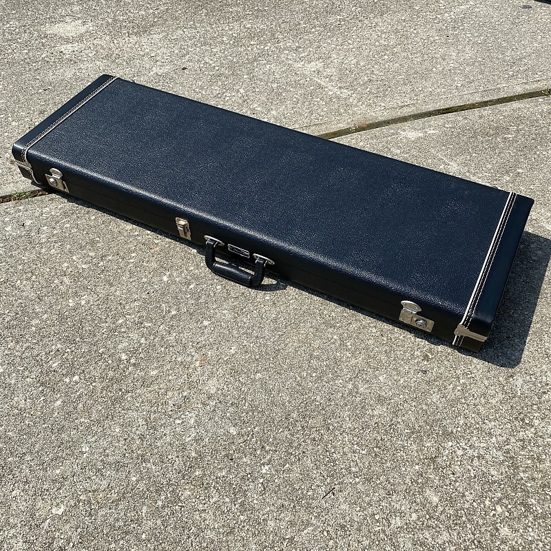 Fender Jag Stang Case Black Cobain JagStang Electric Guitar Reverb