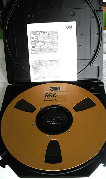 Used Vintage 3M Scotch 10.5 Metal Reel to Reel Tape - 1