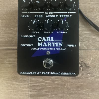 Carl Martin 3 Band Parametric Pre-Amp