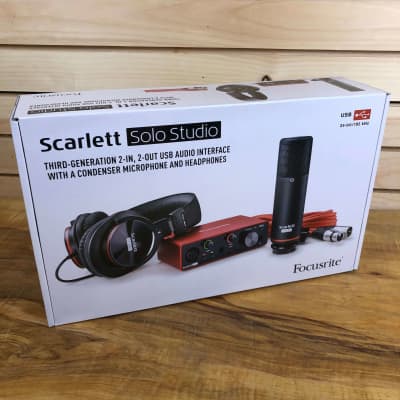Focusrite Scarlett Solo Studio Pack 3G image 5