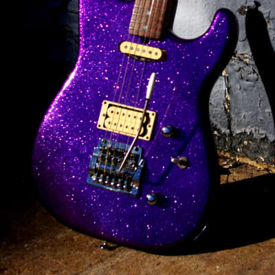 Strings & Things St. Blues  Eliminator II 1985 Purple Sparkle.   Special.  RARE. image 3