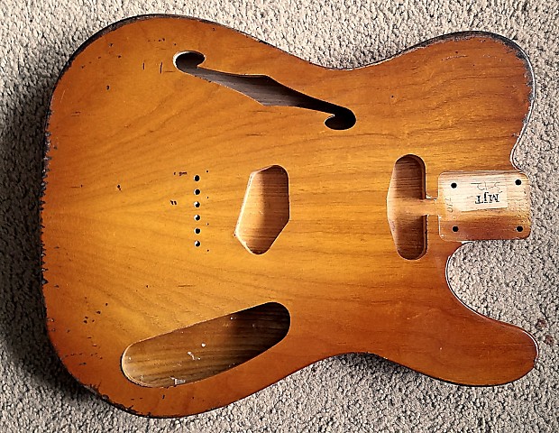 ギター MJT Telacaster Thineline body MJT Thinline Complete Guitar Review (VTL) - Worship Tutorials