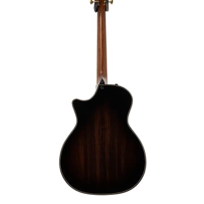 Taylor 814ce Builder's Edition Spruce/Rosewood Acoustic-Electric Guitar - Blacktop image 4