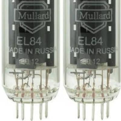 Mullard EL84 Power Tube Matched Pair image 2