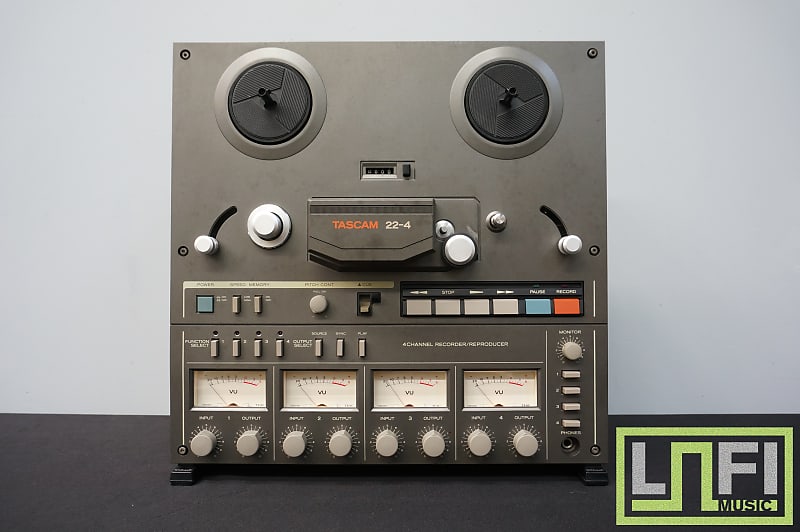 Tascam 22-4 80's Vintage Analoge Reel To Reel Tape Recorder / Reproducer -  240V