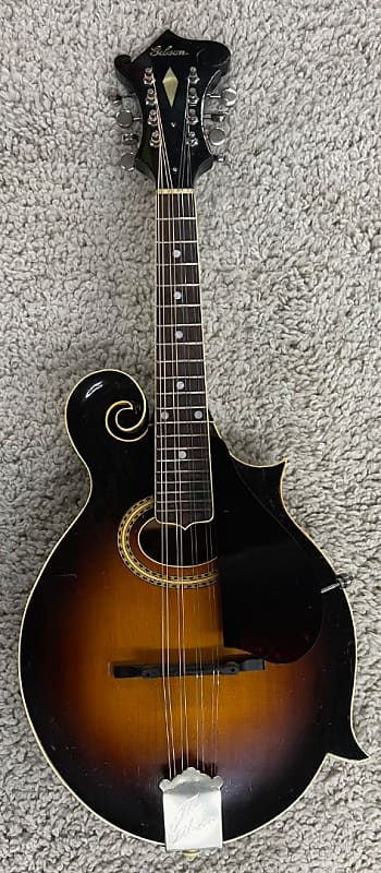 1937 Gibson F-4 Mandolin in original Hardshell case - a Very Nice F4 image 1