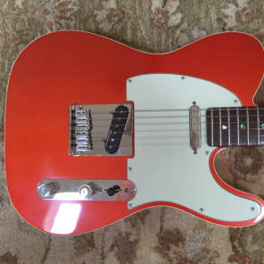 Fender American Deluxe Telecaster 2002 Candy Tangerine image 2