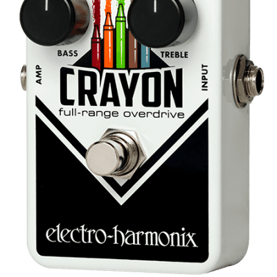 CRAYON　electro−harmonix製 Electro-Harmonix Crayon Full-Range Overdrive - YouTube