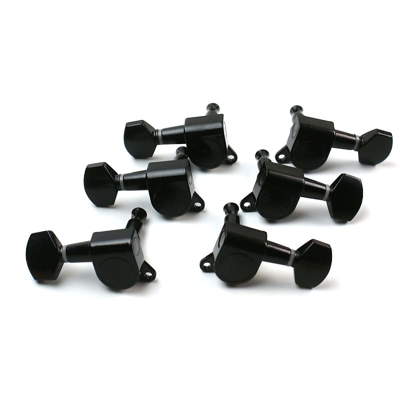 3l3r Machine Heads Tuning Keys Tuners Head Pegs Black Reverb