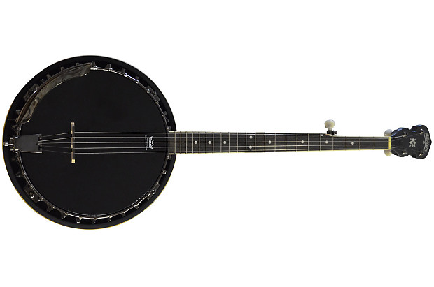 Washburn BPB5 5 string Banjo Black Reverb