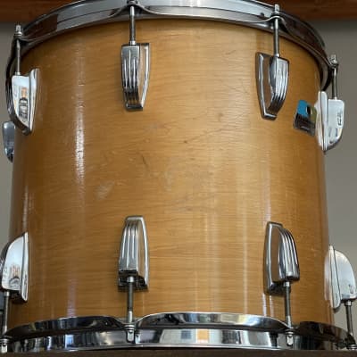 1970's Ludwig 13" Maple Thermogloss 12x13 Power Tom 6-ply image 12