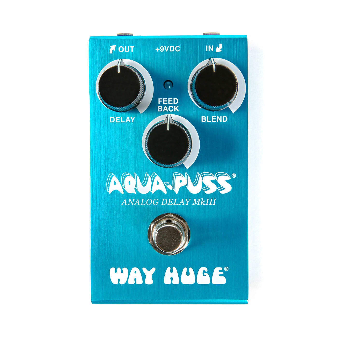 Way Huge WM71 Smalls Aqua Puss MKIII Mini Analog Delay Effects Pedal