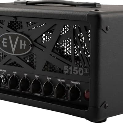 EVH 5150III 50S 6L6 Guitar Amp Head, 50 Watts, Stealth Black image 2