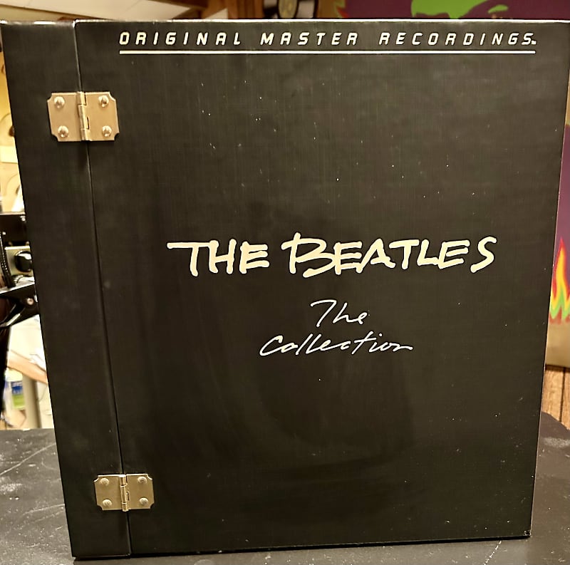 Mobile Fidelity Beatles Vinyl Boxed Set Late ‘80s - Black  			