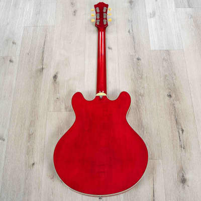 Eastman Guitars T486 Electric Guitar, Red, Ebony Fingerboard image 6