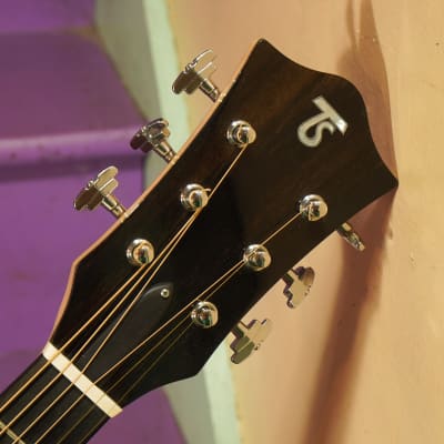 2012 Twigg-Smith (Vermont-made, Boutique) Jumbo Guitar (VIDEO! Flamed Maple, Fancy, Ready to Go) image 3