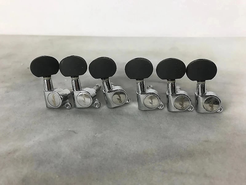 12-string Acoustic Guitar Tuning Pegs Tuners Key 6L 6R Round Machine Heads  Parts